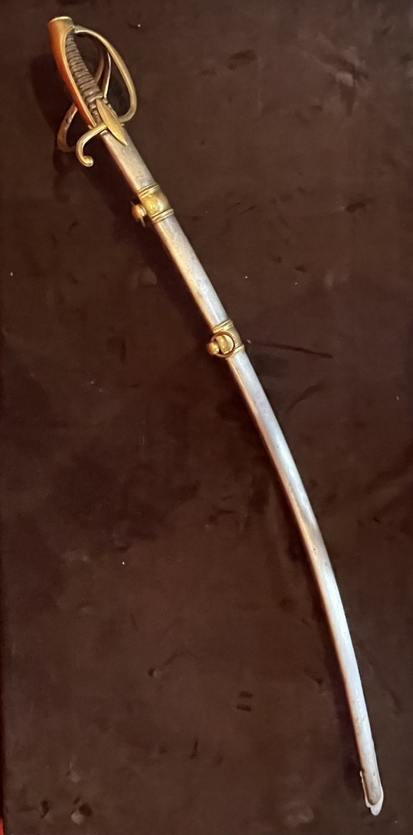 Light Cavalry Officer's Saber Model  Anxi, France 1st Empire / Napoleon Bonaparte Era-photo-2