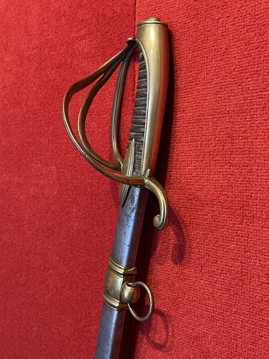 Light Cavalry Officer's Saber Model  Anxi, France 1st Empire / Napoleon Bonaparte Era-photo-1