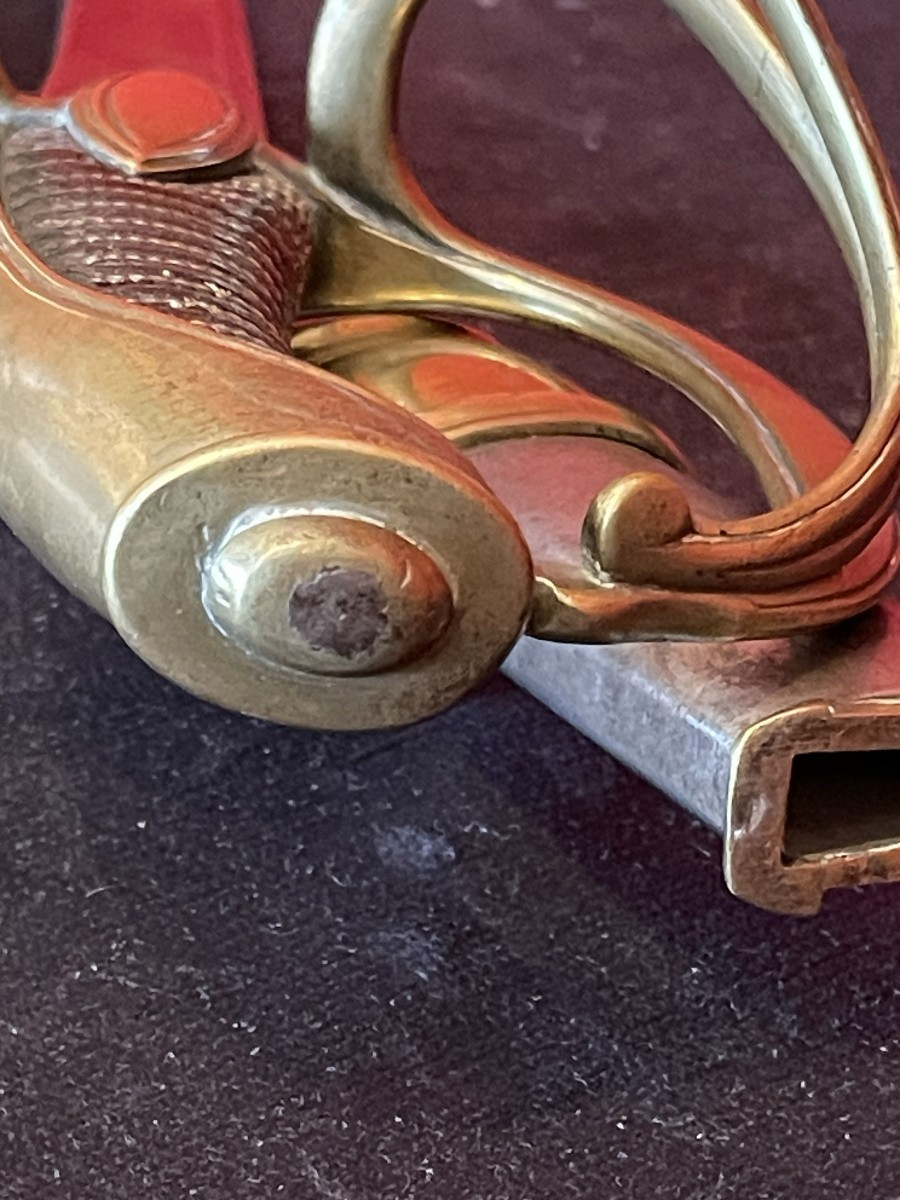 Light Cavalry Officer's Saber Model  Anxi, France 1st Empire / Napoleon Bonaparte Era-photo-5