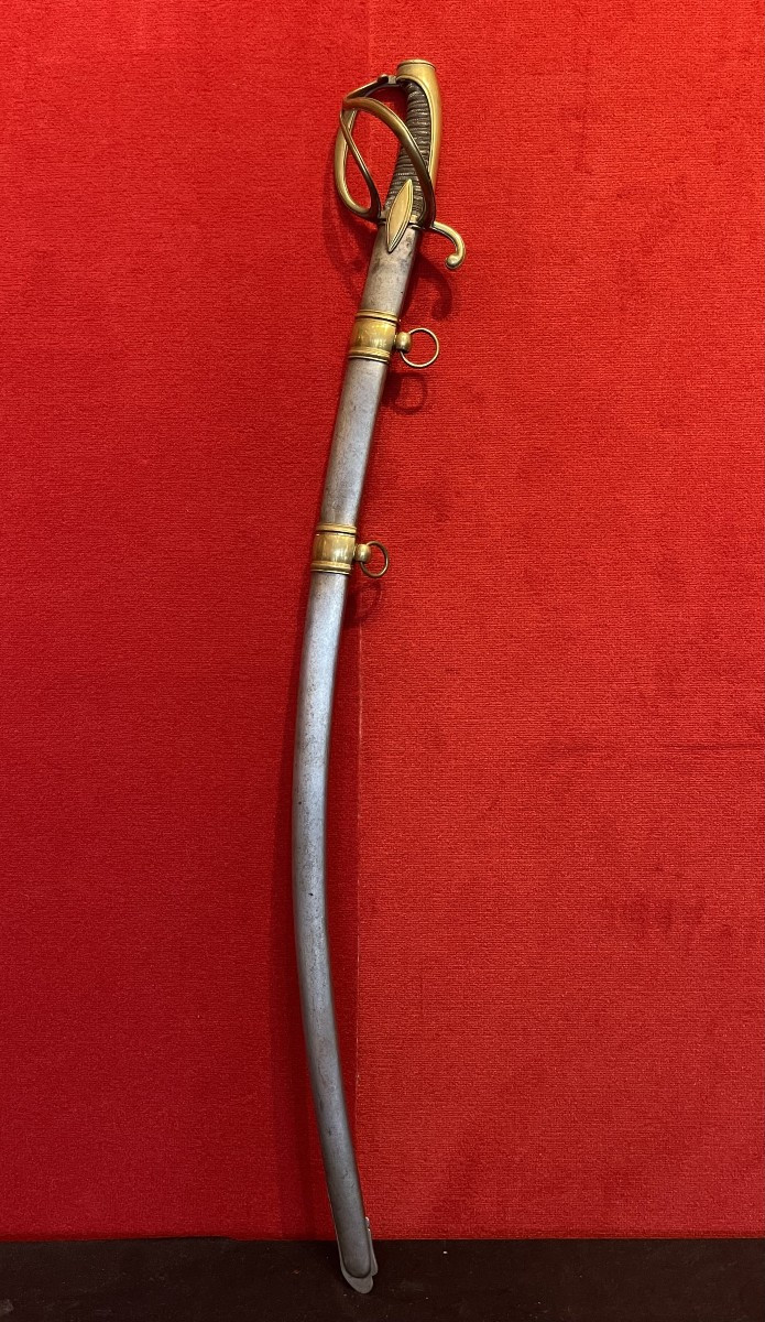 Light Cavalry Officer's Saber Model  Anxi, France 1st Empire / Napoleon Bonaparte Era