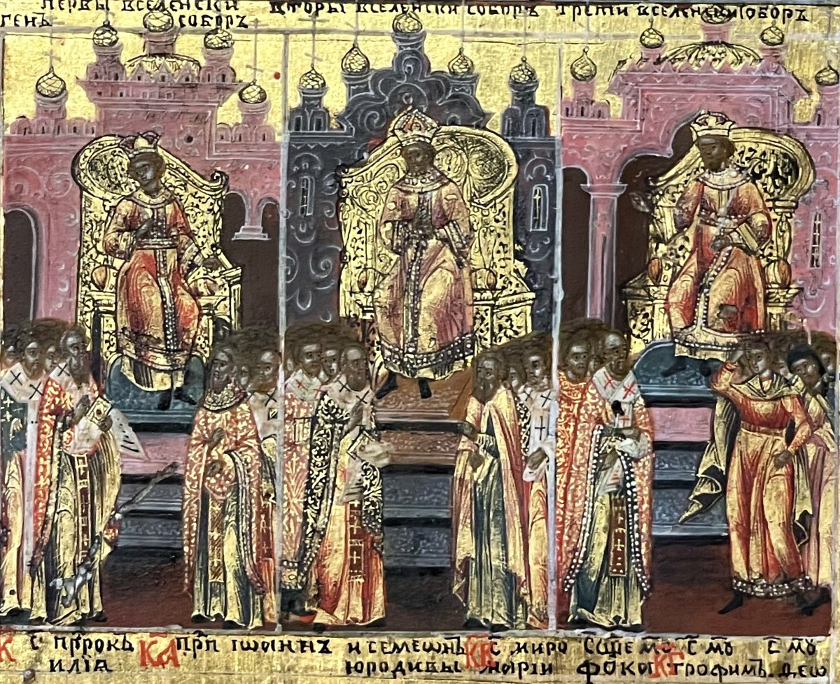 Icon Of All Saints Of The Month Of July, Russia Palekh School Circa 1800 / Calendar-photo-4