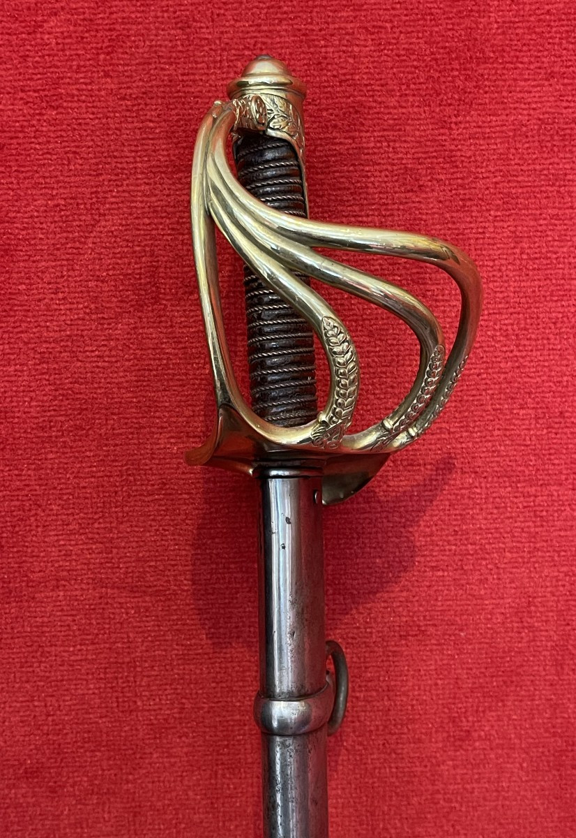Heavy Cavalry Officer's Sabre, 1822,  Louis-philippe/napoleon III Era, Cuirassier, Dragoon-photo-8