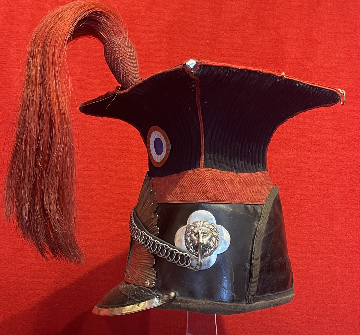 Chapska Troupe Lancier Garde Nationale 1836, France Cavalerie / Schapska / Szapska / Shapska -photo-2