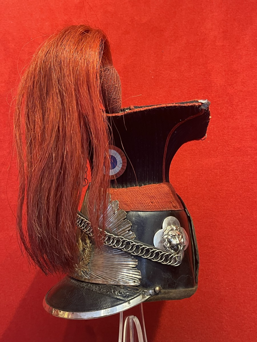 Chapska Troupe Lancier Garde Nationale 1836, France Cavalerie / Schapska / Szapska / Shapska -photo-3