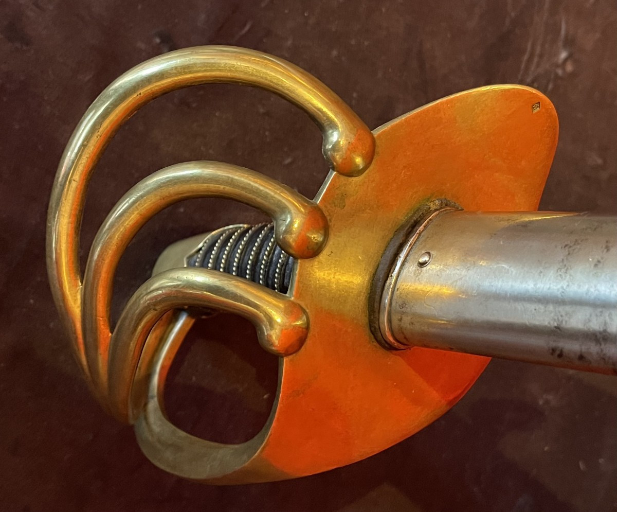 Sabre Troupe de Cuirassier Modèle AN XIII, Epoque Empire/Restauration, Napoléon -photo-4