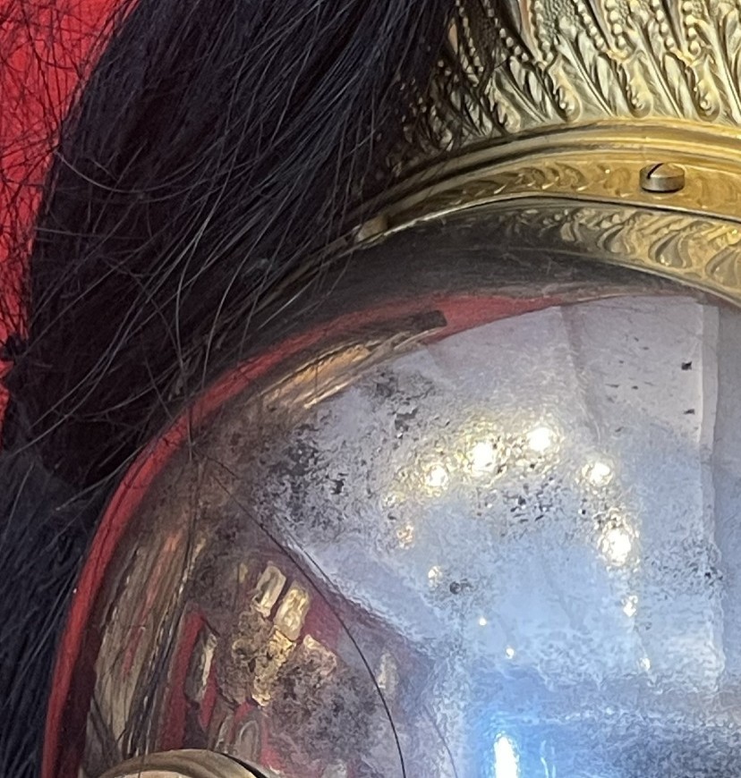 Casque Offiicer de Cuirassier Modèle 1874, Fabrication Alexis Godillot, France Cavalerie WW1-photo-7