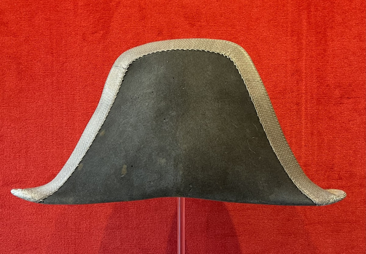 Chapeau Bicorne de Gendarme Modèle 1872, France Gendarmerie Troisième République-photo-3