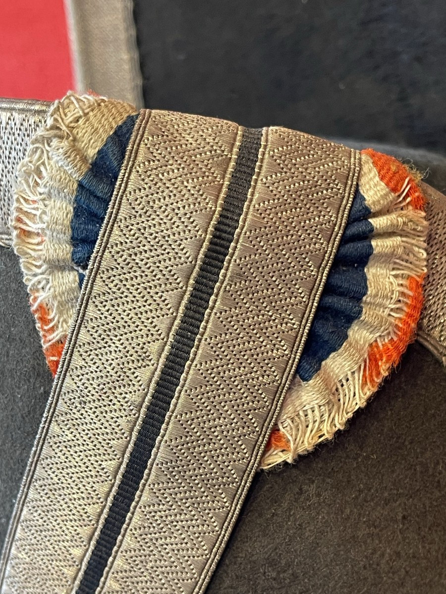 Chapeau Bicorne de Gendarme Modèle 1872, France Gendarmerie Troisième République-photo-2