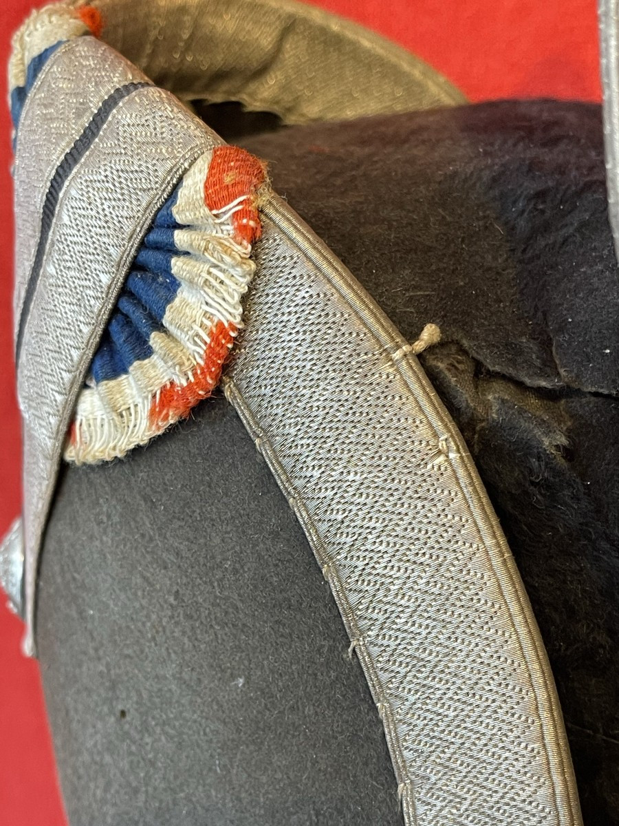 Chapeau Bicorne de Gendarme Modèle 1872, France Gendarmerie Troisième République-photo-7