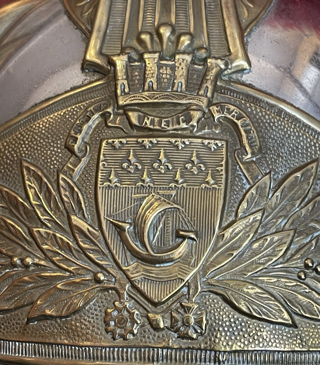 Helmet Of The Paris Republican Guard Mounted Cavalry, Model 1876/33, French Cavalry -photo-4