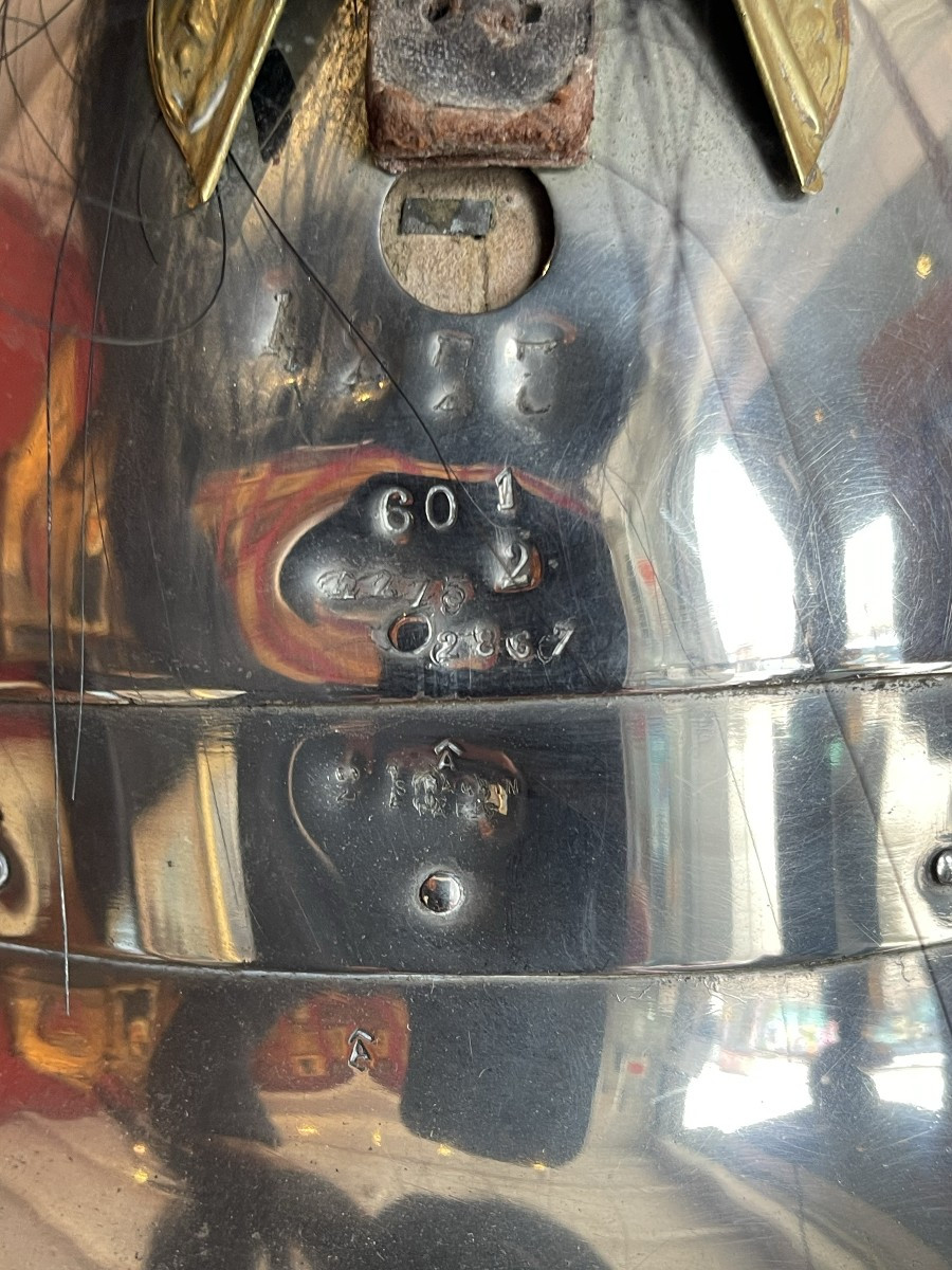 Helmet Of The Paris Republican Guard Mounted Cavalry, Model 1876/33, French Cavalry -photo-6