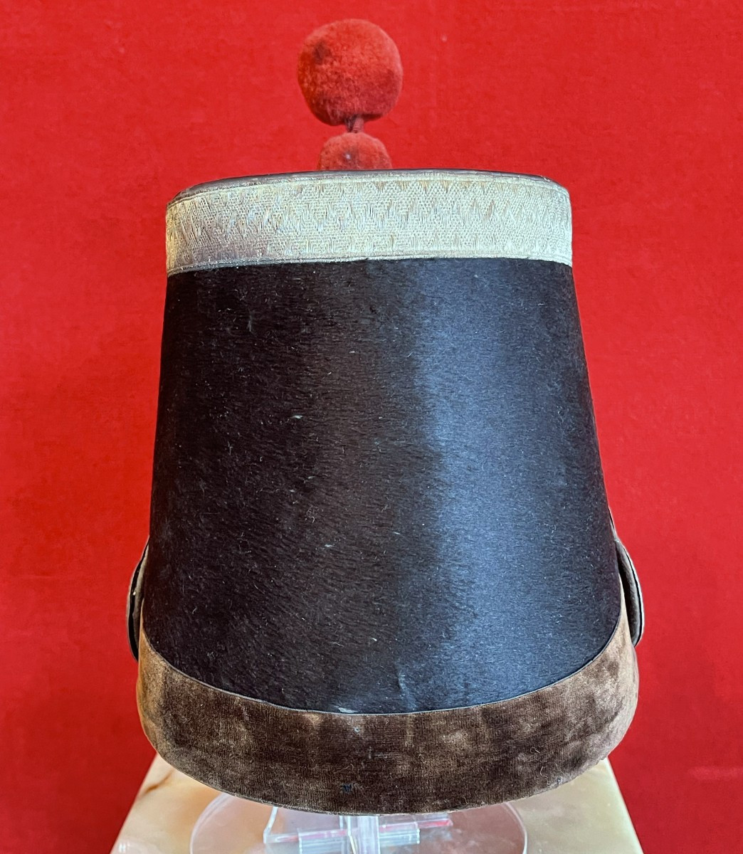 Shako For National Guard Officer, Model 1848, France, Second Republic-photo-4