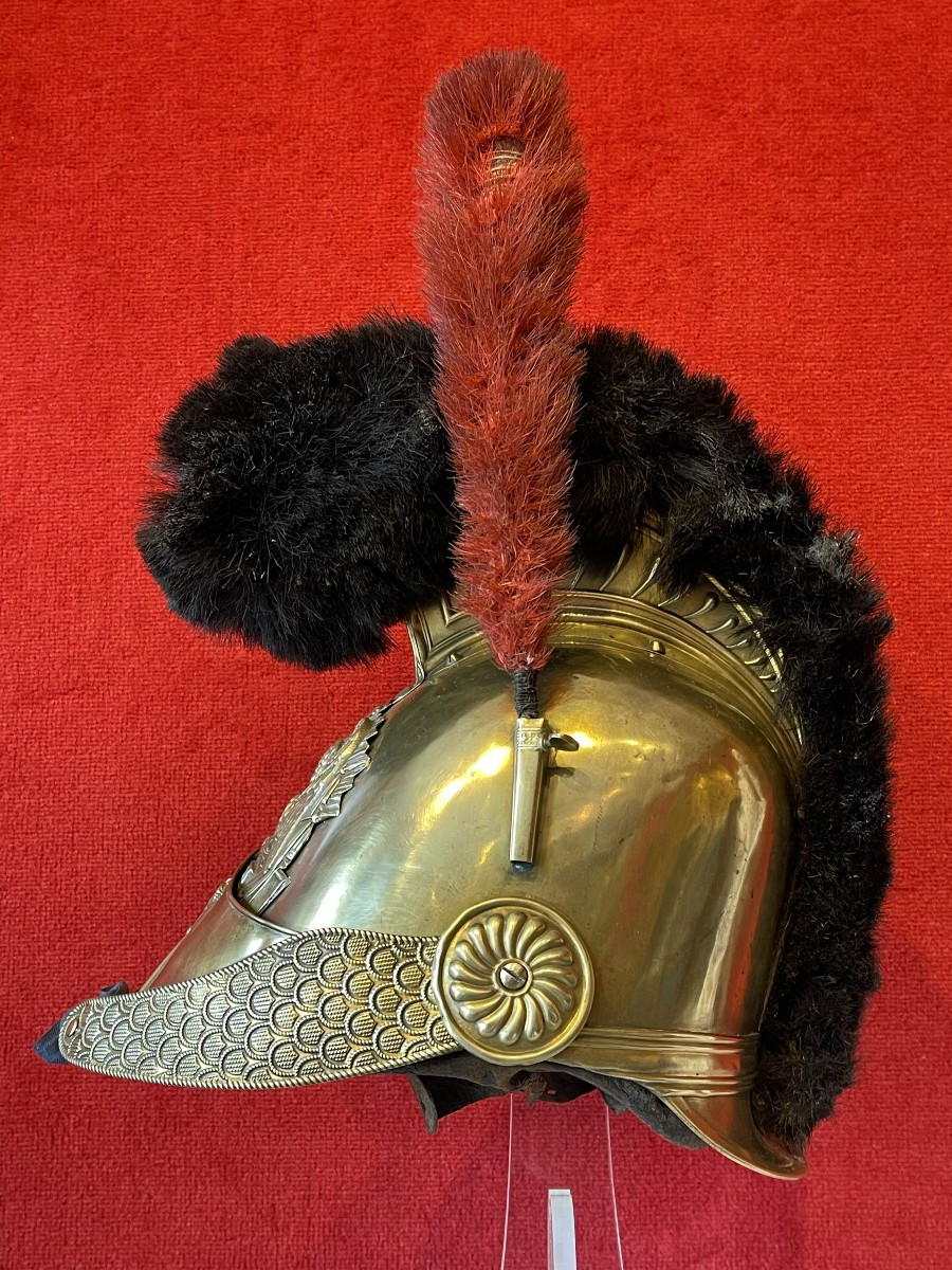 Casque Sapeur Pompier Modèle 1845/52, France Second Empire-photo-1