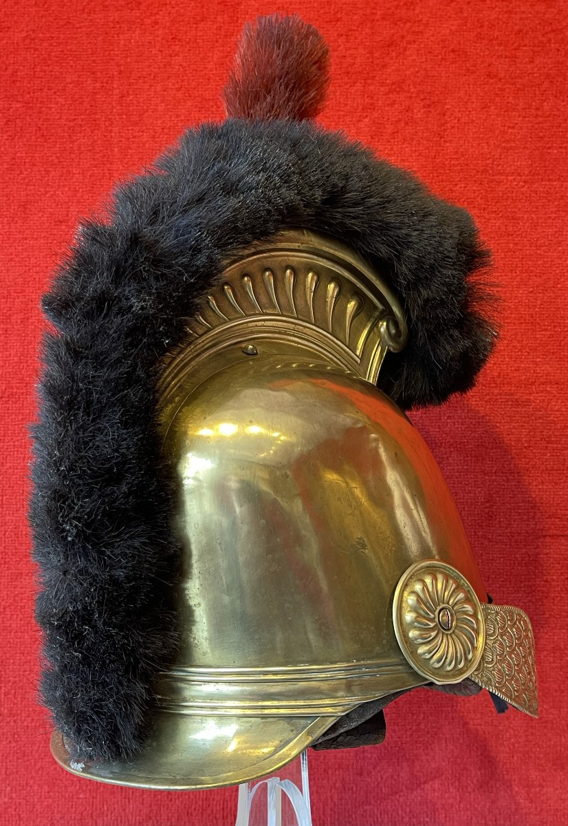 Casque Sapeur Pompier Modèle 1845/52, France Second Empire-photo-3