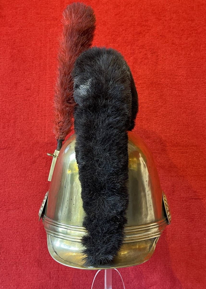 Casque Sapeur Pompier Modèle 1845/52, France Second Empire-photo-4