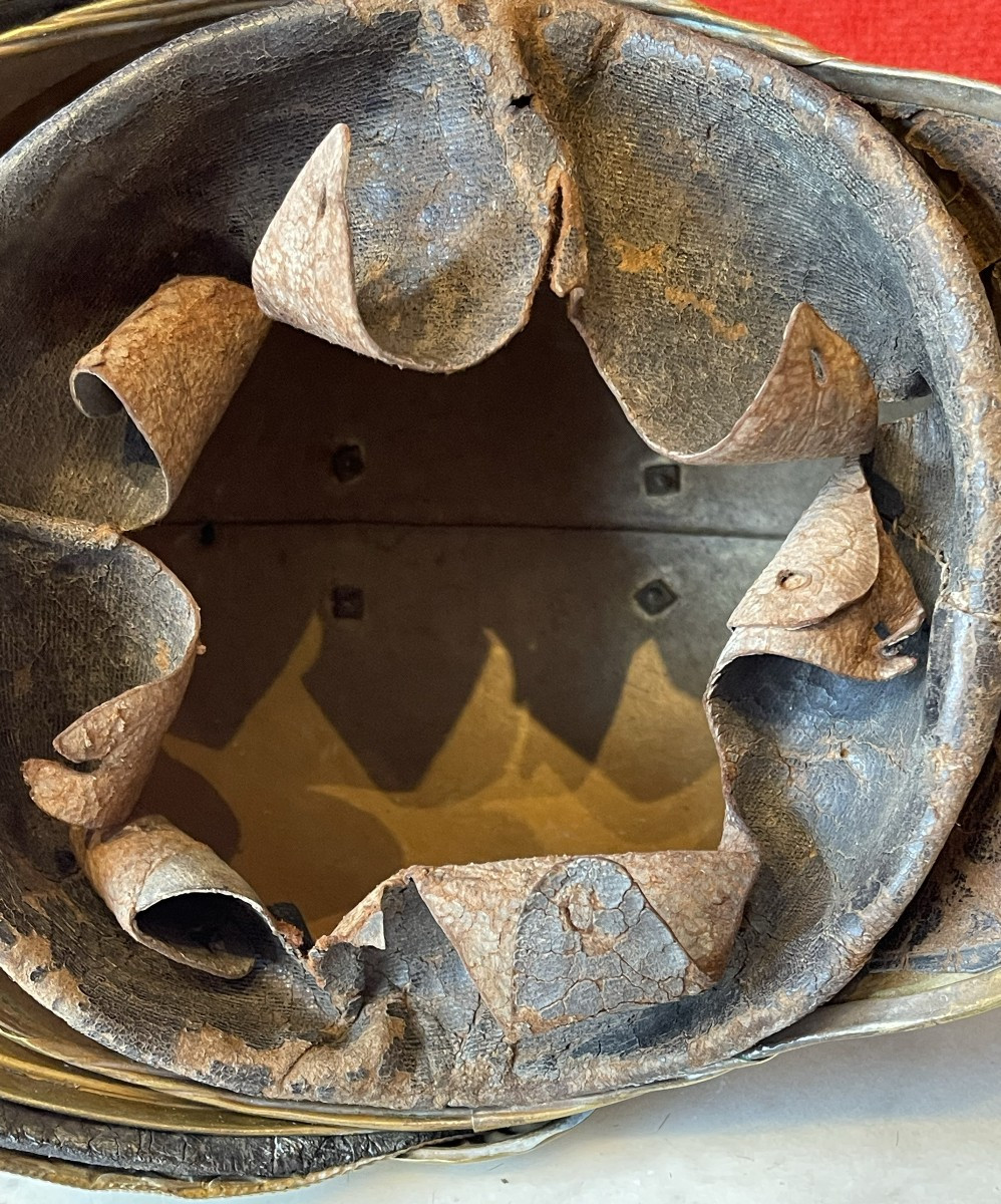 Casque Sapeur Pompier Modèle 1845/52, France Second Empire-photo-8