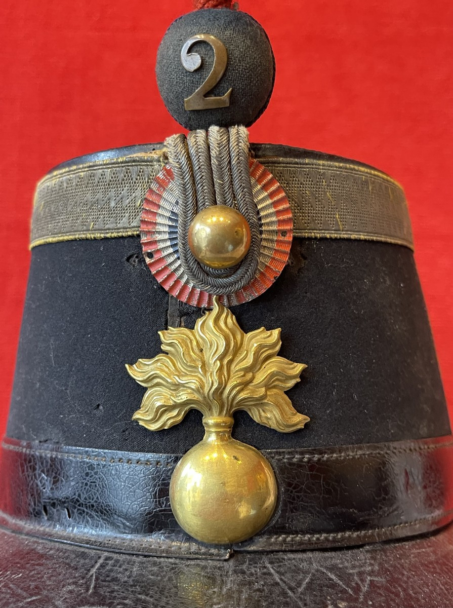 Shako Officer Infantry Model 1872, France Third Republic-photo-4