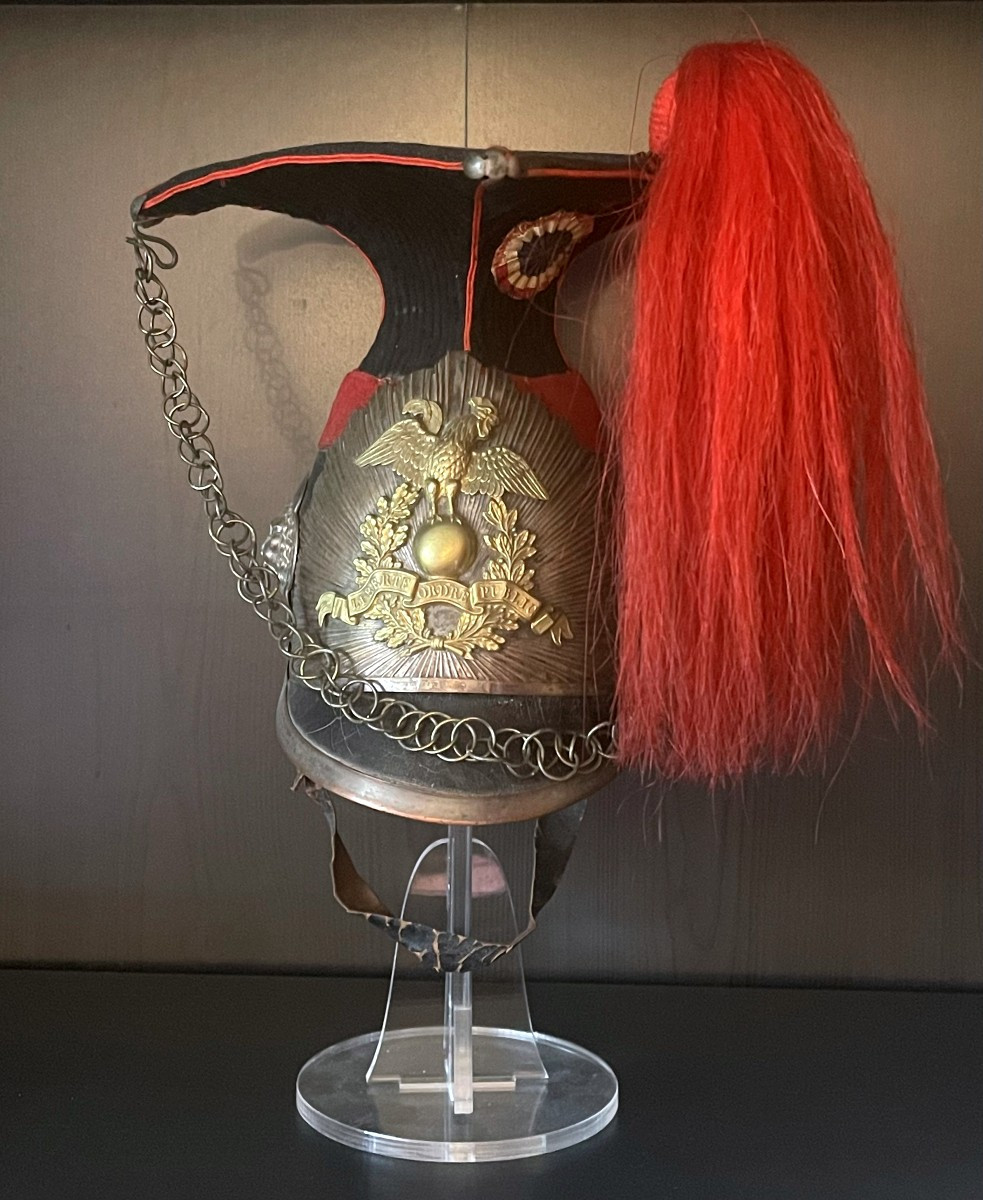 Chapska Troupe Lancier Garde Nationale 1845, France Cavalerie / Schapska / Szapska / Shapska