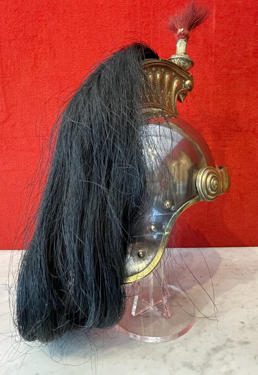 Helmet For The Paris Republican Guard, Model 1876/1907, France Cavalery-photo-4