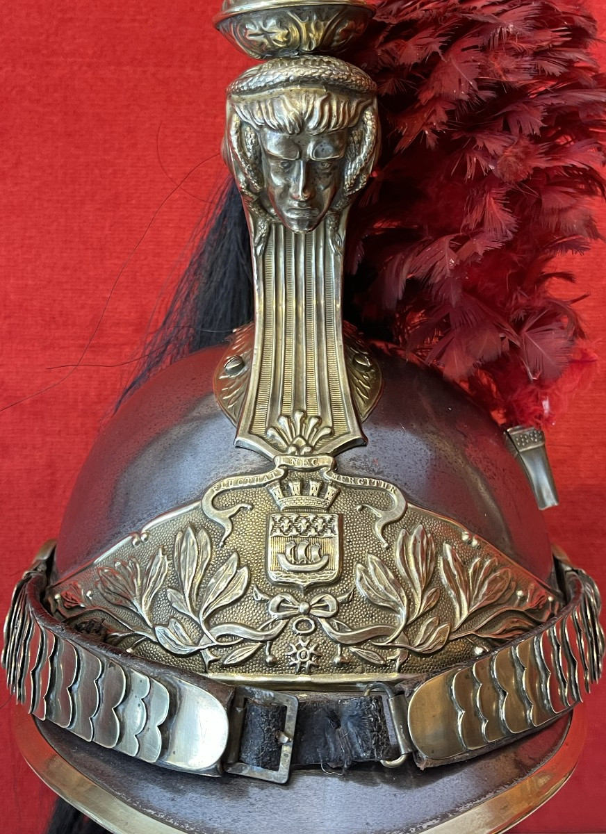 Helmet For The Paris Republican Guard, Model 1876/1907, France Cavalery