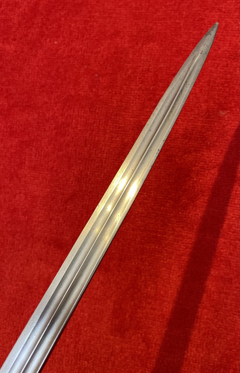 Sabre d'Officier de Cavalerie vers 1895, France Troisième République WW1-photo-5