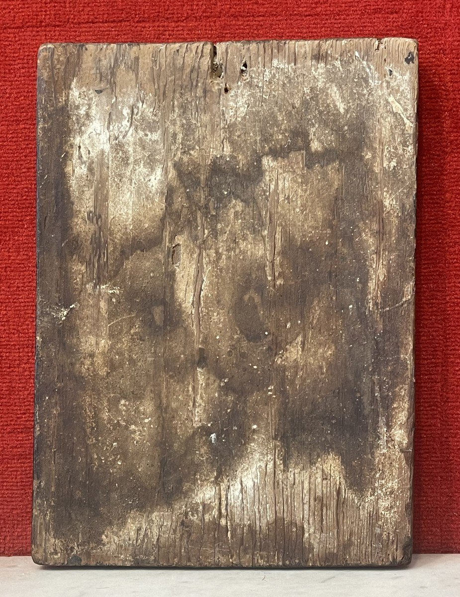 Icône de Saint Jean le Baptiste en Ange du Désert, Grèce 18e Siècle-photo-3