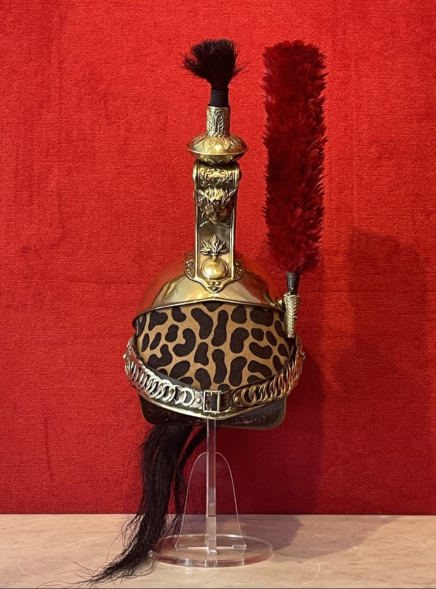 Dragoon Helmet, Model 1858, Second Empire Napoleon III / Third Republic French Cavalry 