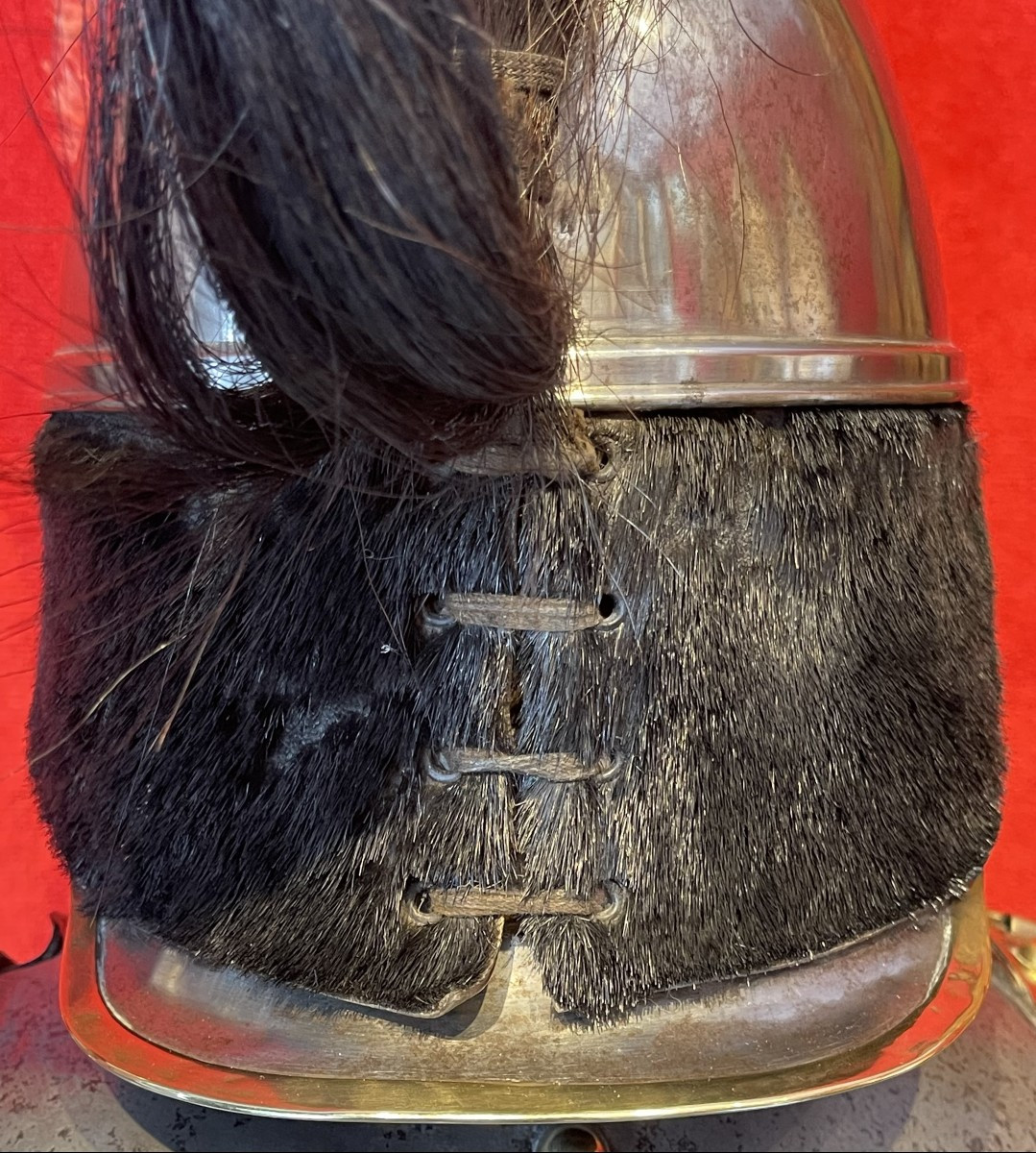 Helmet And Breastplate For A French Cuirassier, Cavalry Second Empire Napoleon-photo-3