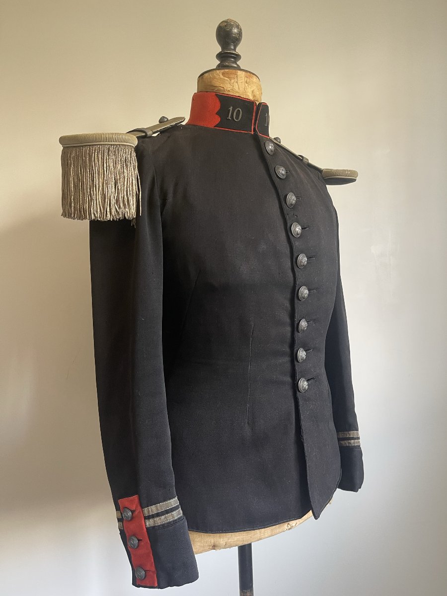 Tunique Officier Cuirassier Modèle 1893 France Troisième République WW1 Vareuse-photo-2