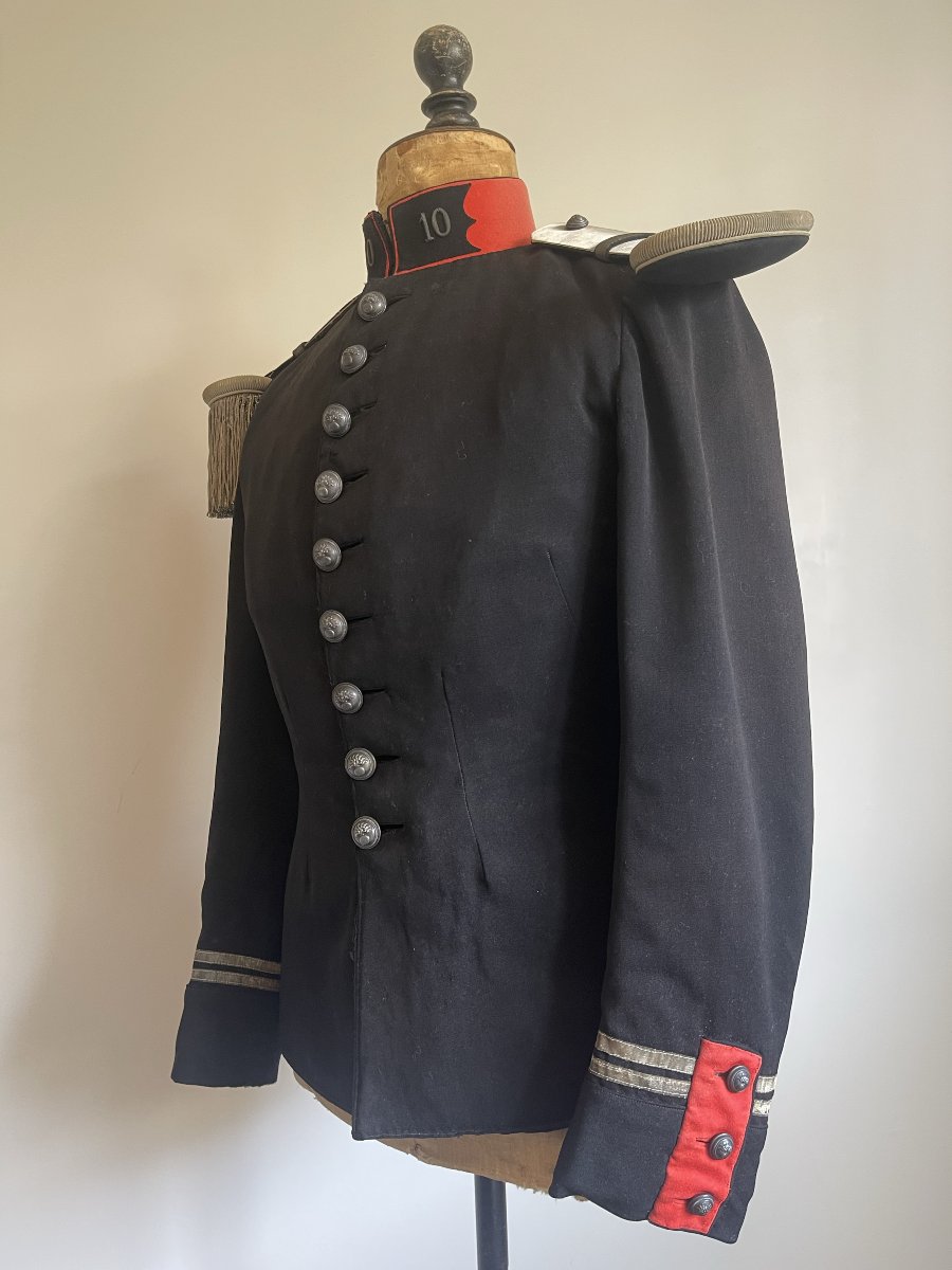 Tunique Officier Cuirassier Modèle 1893 France Troisième République WW1 Vareuse-photo-3