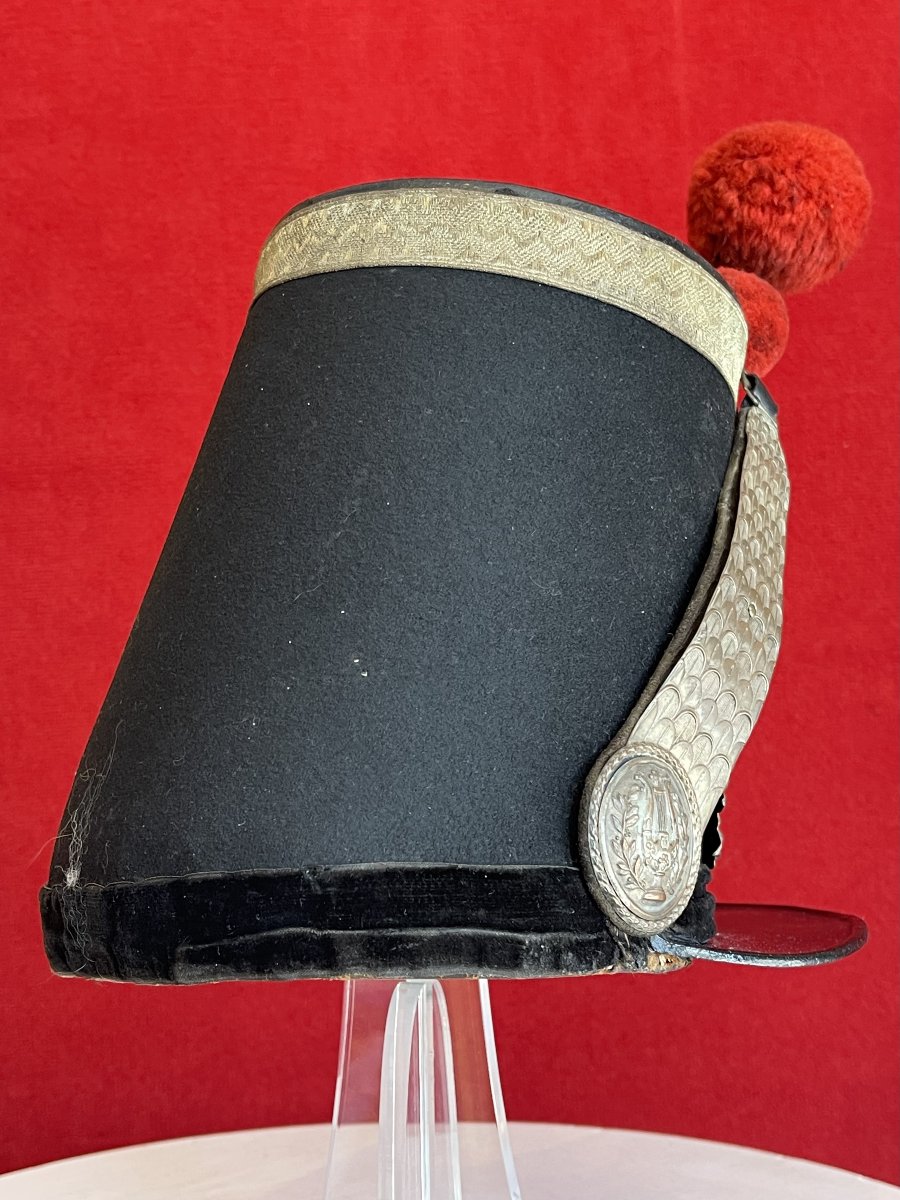 National Guard Musician's Officer's Shako, Model 1848, France, Second Republic-photo-4