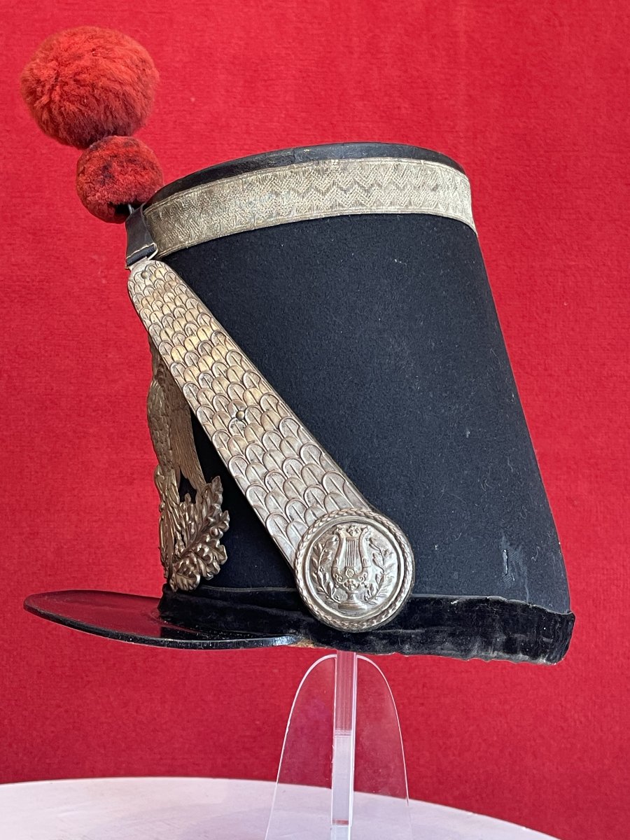 National Guard Musician's Officer's Shako, Model 1848, France, Second Republic-photo-6