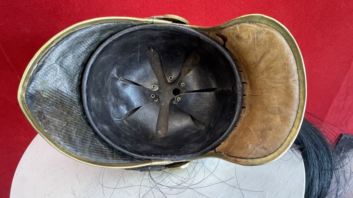 Ensemble Casque et Cuirasse de Cuirassier vers 1880/1900 , Cavalerie France 3e République WW1-photo-8
