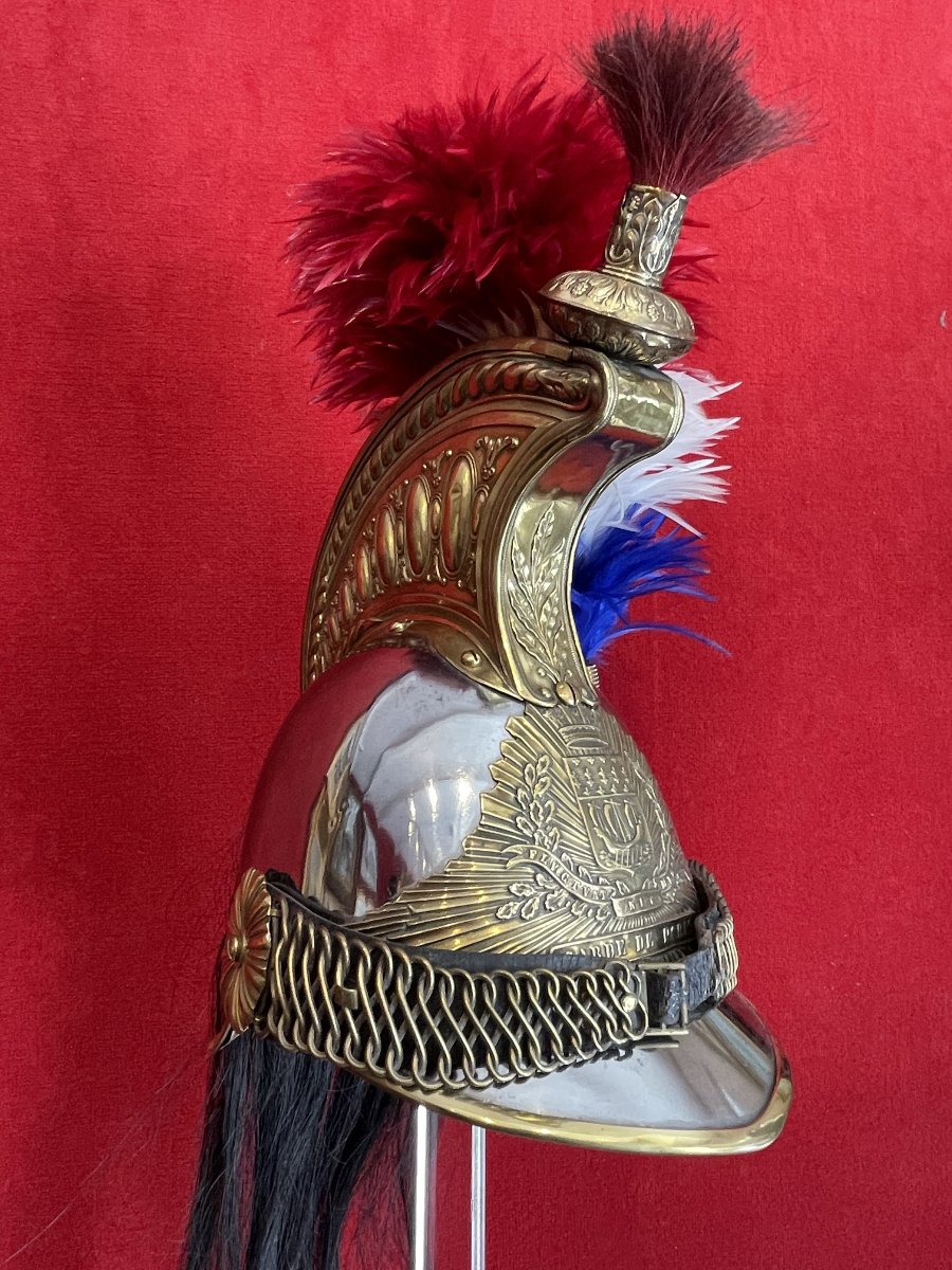 Helmet Of The Paris Guard On Horseback, Model 1860–1872,  Cavalery Napoleon III Third Republic