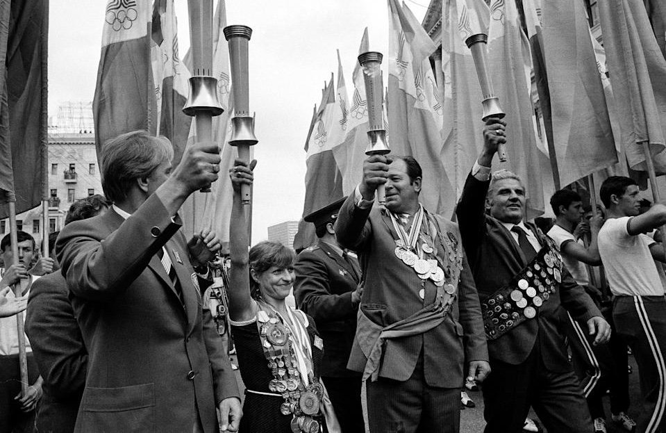 Flamme Des Jeux Olympiques De Moscou 1980  / Torche / Sport / Olympiade / Russie / Union Soviétique / Olympique / Russe / URSS -photo-8