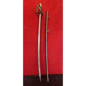 Sabre Cavalerie Lourde 1822 bancal, Klingenthal 1824 Cuirassier Carabinier Lancier Dragon Ligne