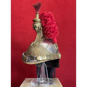 Casque Troupe Garde Républicaine à Cheval de Paris, Modèle 1876/33, France Cavalerie 