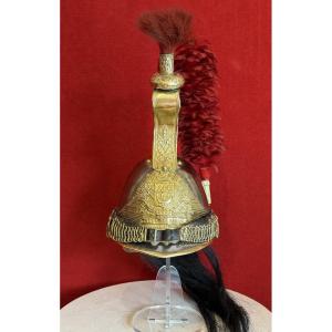 Paris Mounted Guard Helmet, Model 1860/1872, Cavalry Of Napoleon III / Third Republic