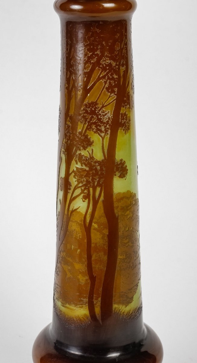 Emile Galle Art Nouveau Lamp -photo-5