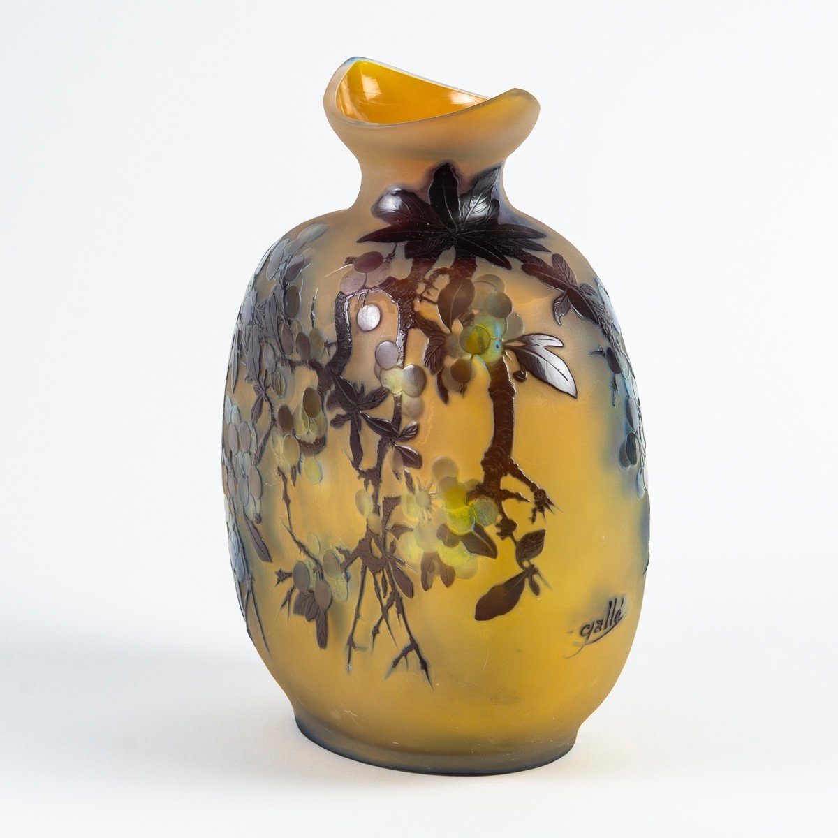Emile Gallé Rare Gourd -photo-1