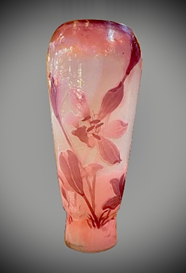 Emile Galle Vase Aux Crocus 