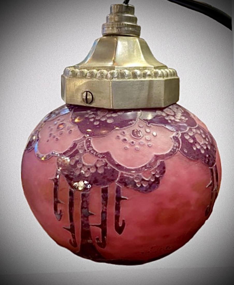 Schneider Night Light Ball Vase Eglantines -photo-2