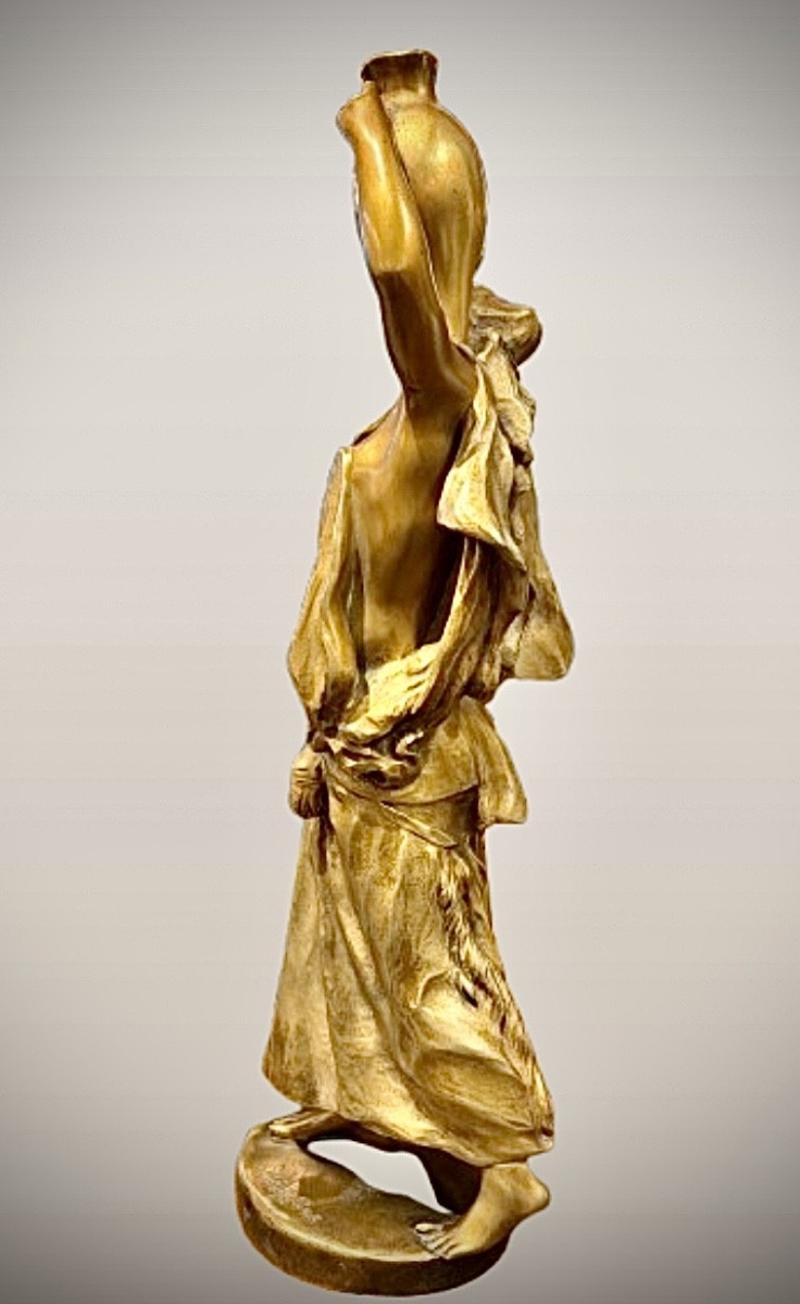 Jean-baptiste Bellec Orientalist Bronze -photo-1