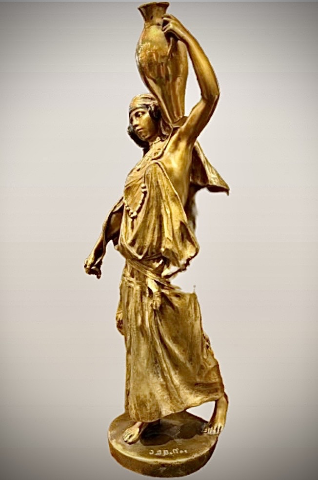 Jean-baptiste Bellec Orientalist Bronze -photo-2