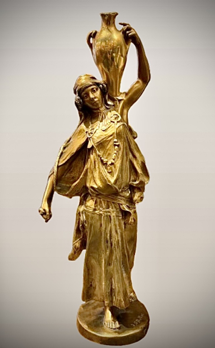 Jean-baptiste Bellec Orientalist Bronze 