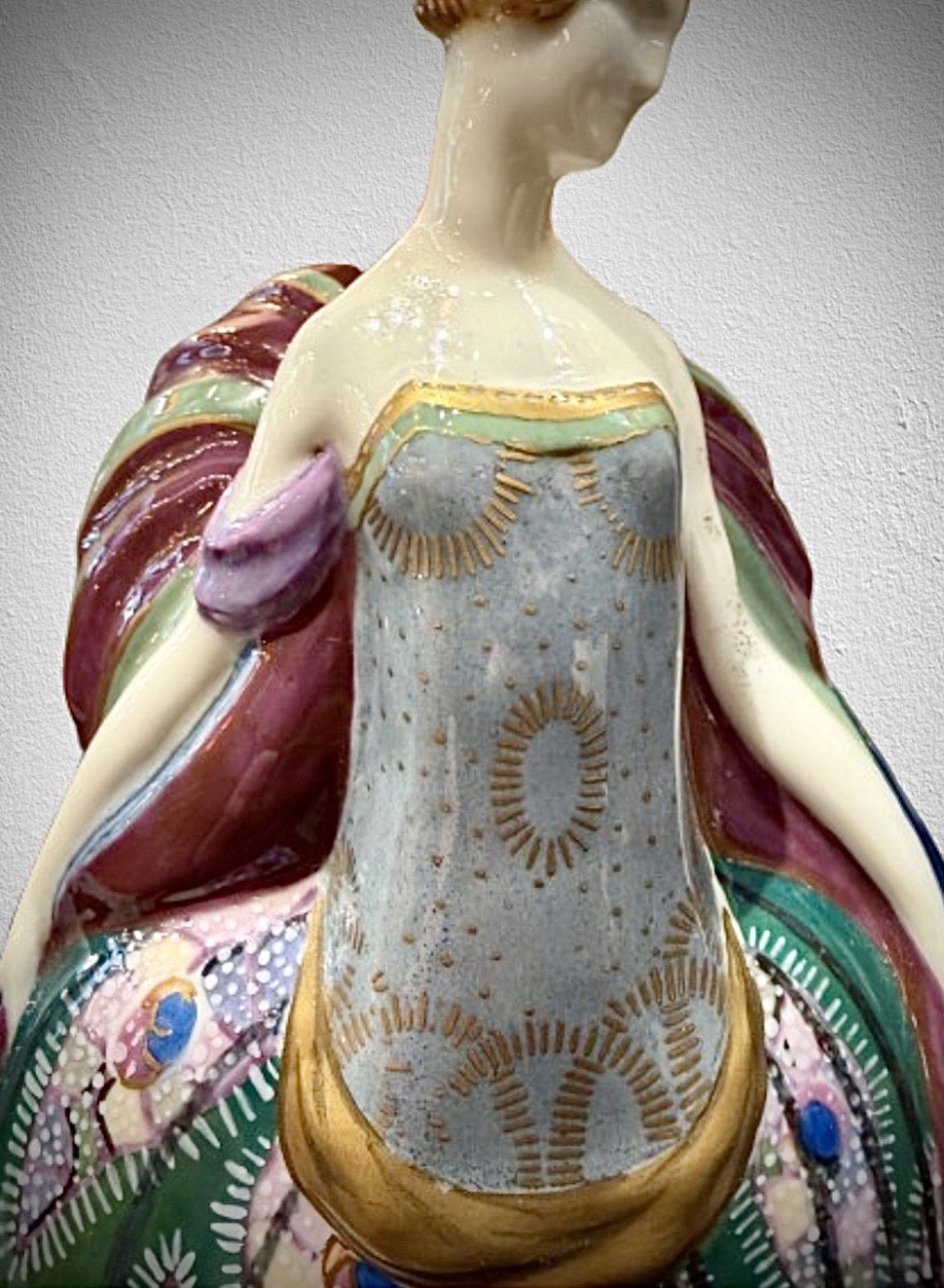 Sèvres Porcelain Dancer Figurine, 1925 -photo-4