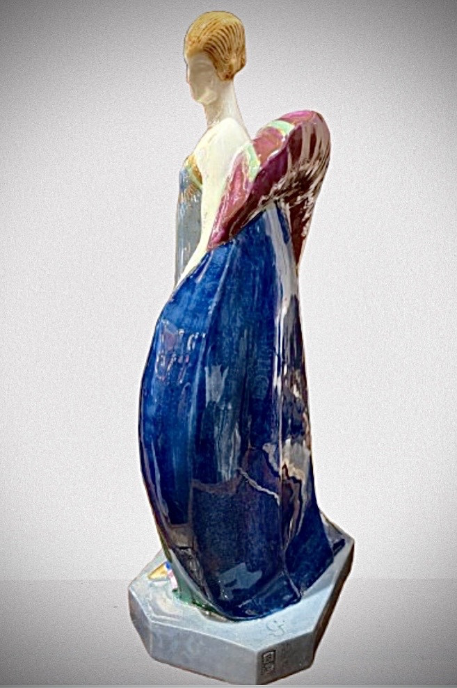 Sèvres Porcelain Dancer Figurine, 1925 -photo-3