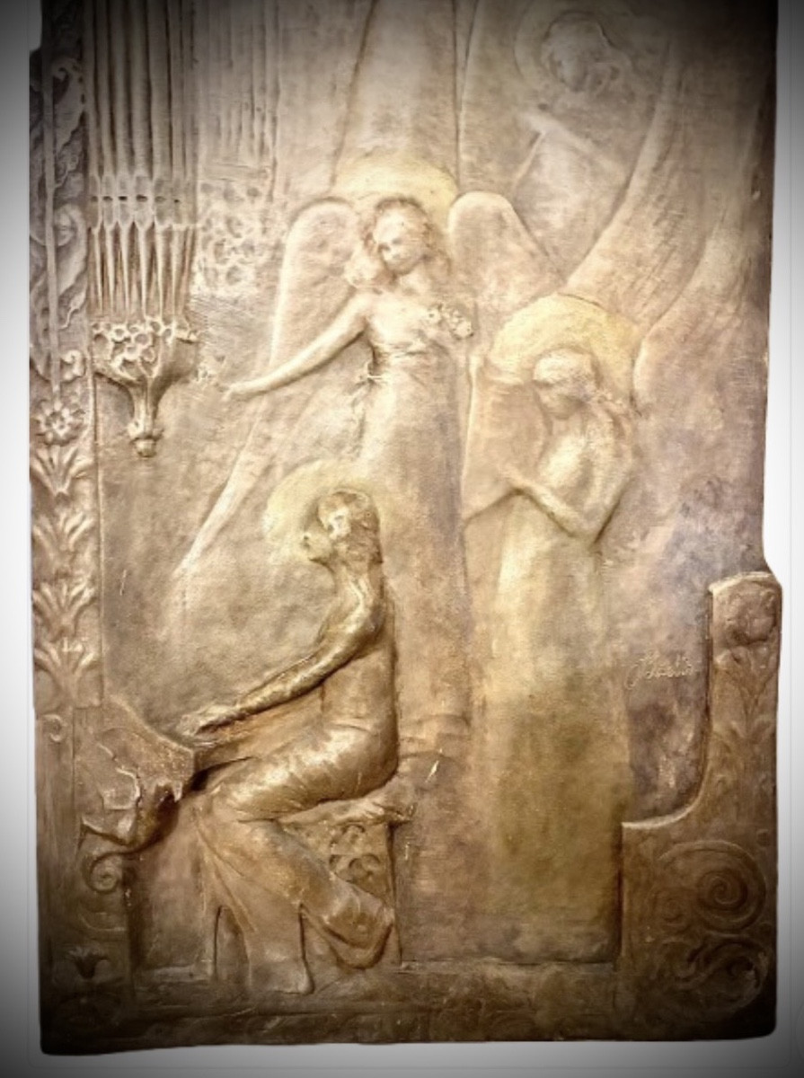 Goldscheider And Badin Terracotta Panel -photo-3