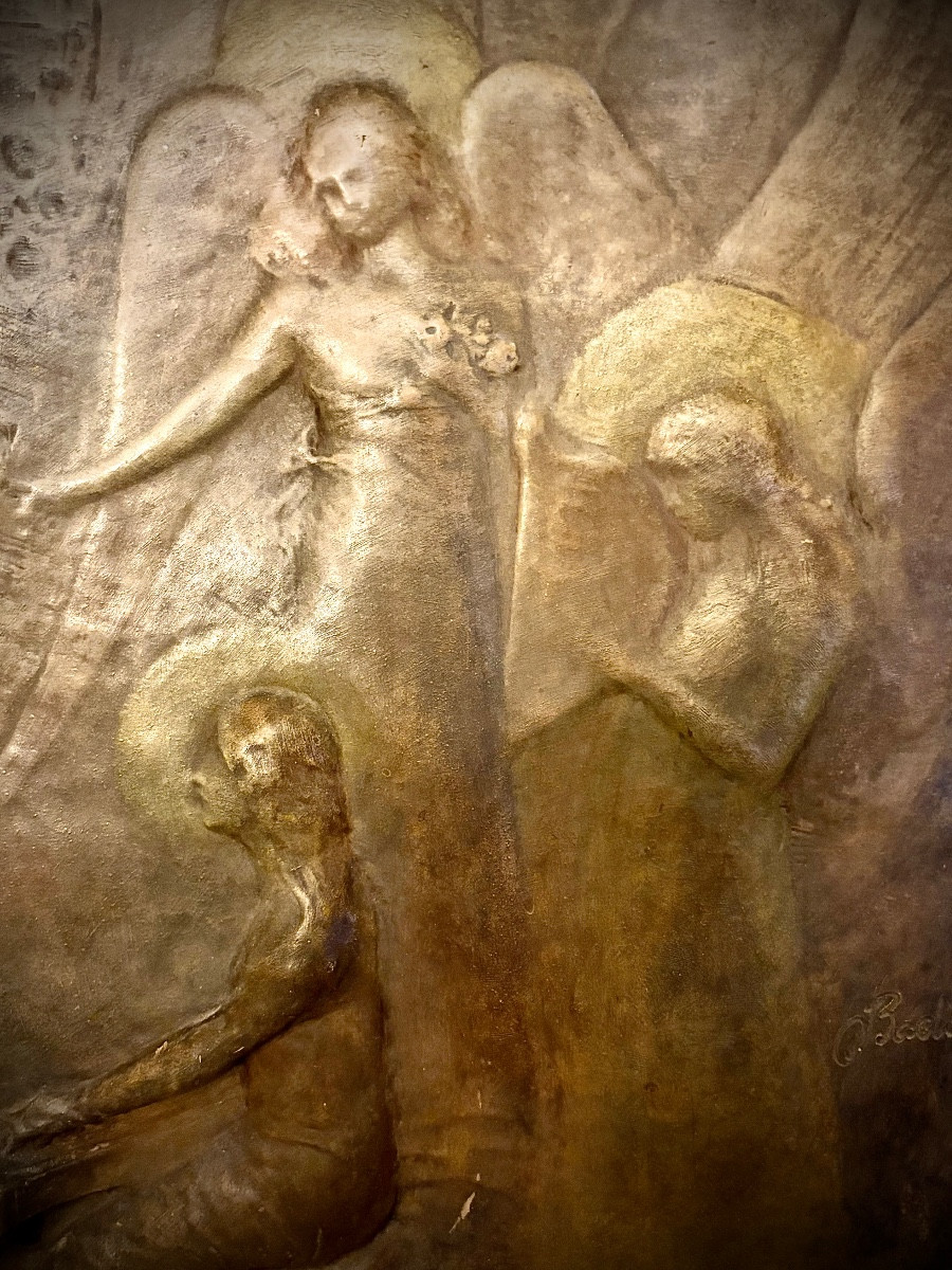 Goldscheider And Badin Terracotta Panel -photo-3