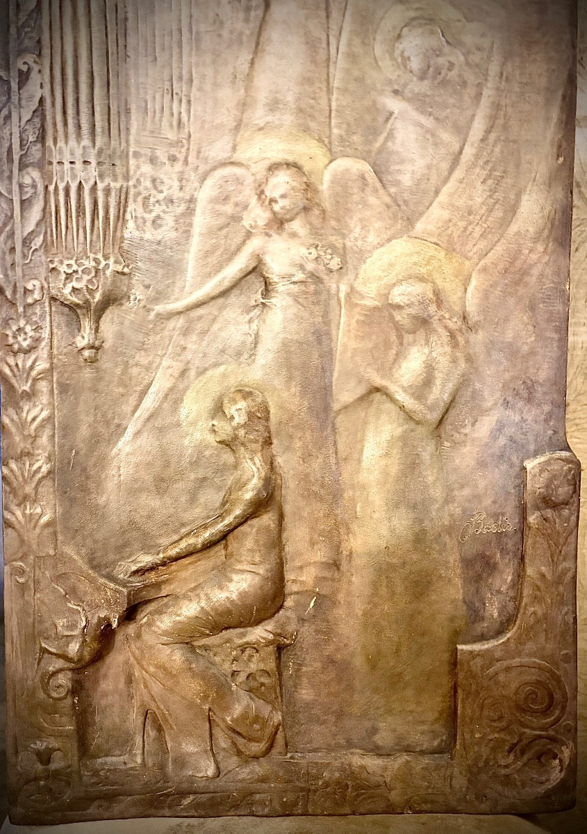 Goldscheider And Badin Terracotta Panel -photo-6